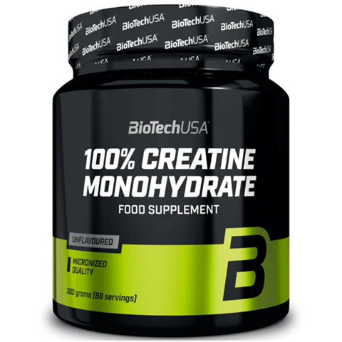 Creatina monohidratada sem sabor 300G Biotech
