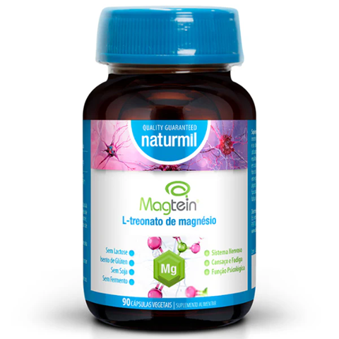 Magtein L-Treonato de Magnésio, 90 cáps, Naturmil